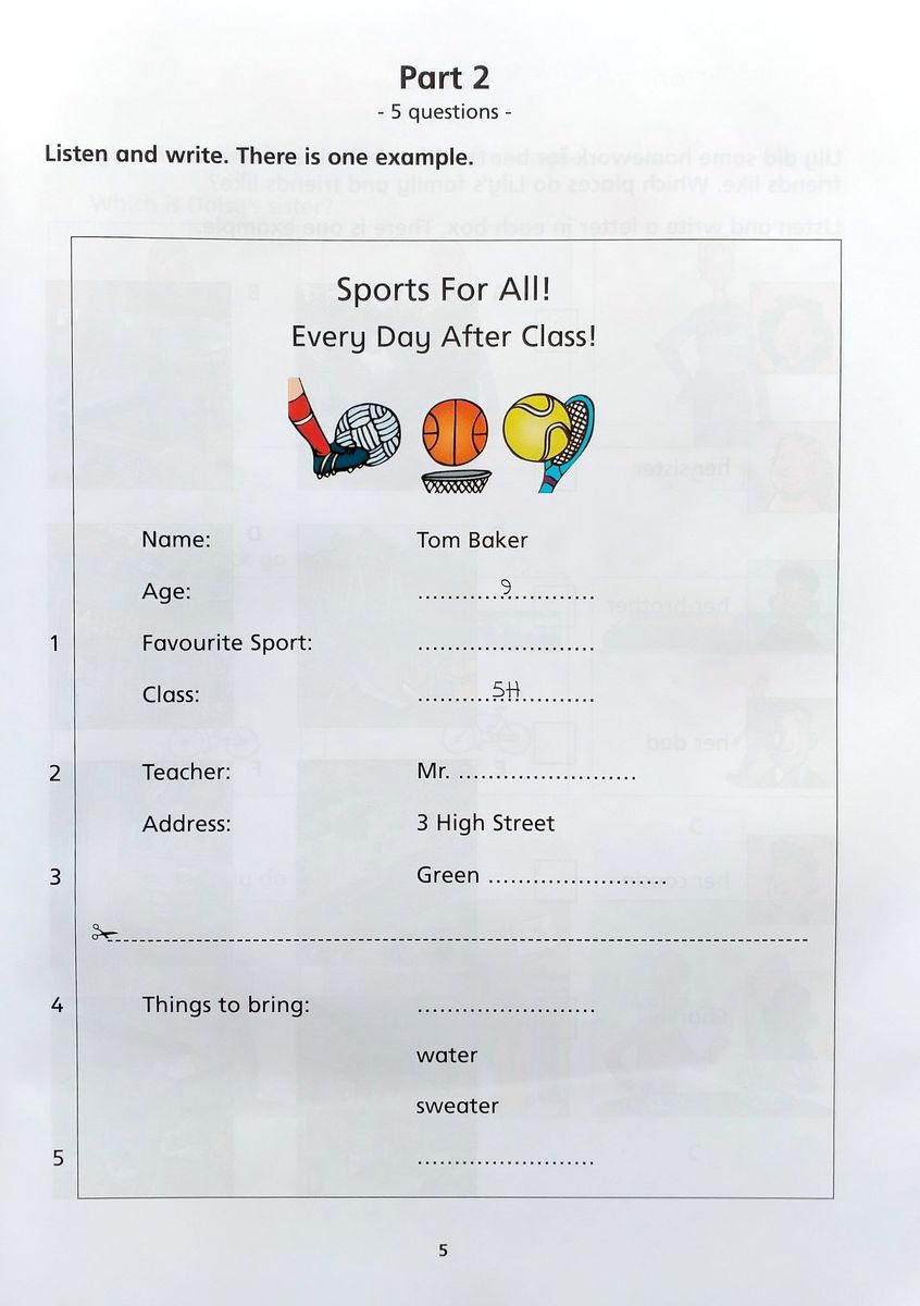 Cambridge English Qualifications Young Learners Practice Tests A1 Movers with Downloadable and Teachers' Notes