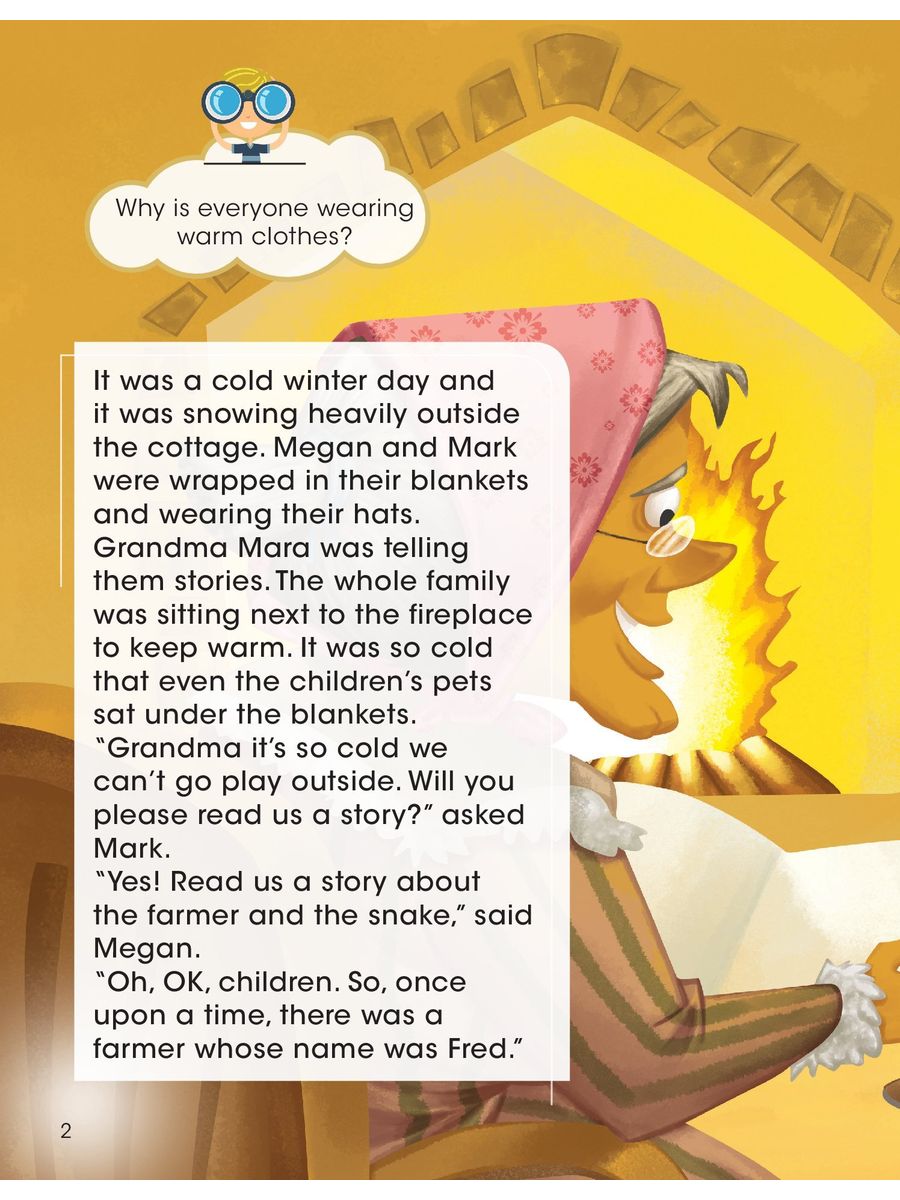 Short Tales 6 The Farmer and the Snake Digibook Application