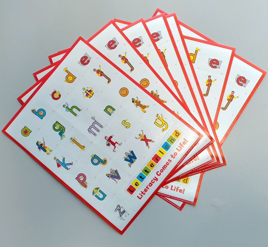 Letterland Alphabet Stickers