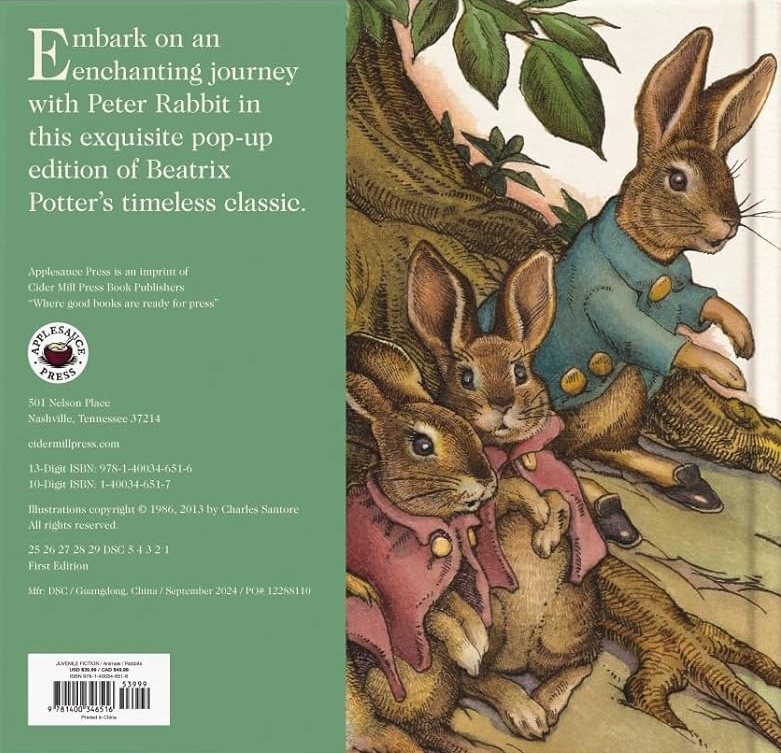 The Classic Tale of Peter Rabbit The Deluxe Pop-Up Edition