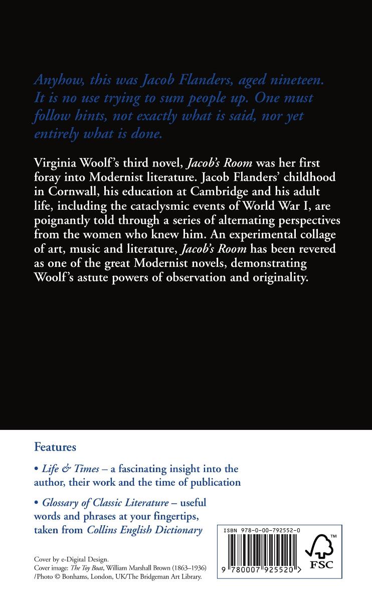 Jacob's Room (Collins Classics)