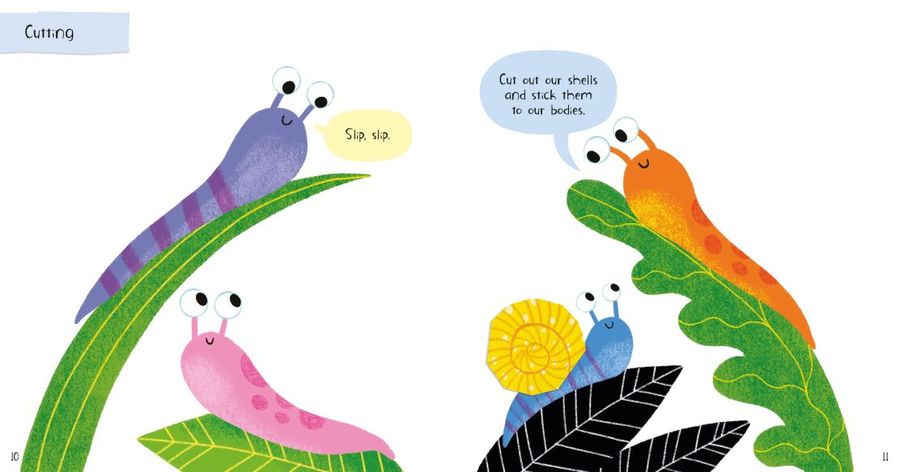 Usborne Little Children's Cut, Stick and Tear Book