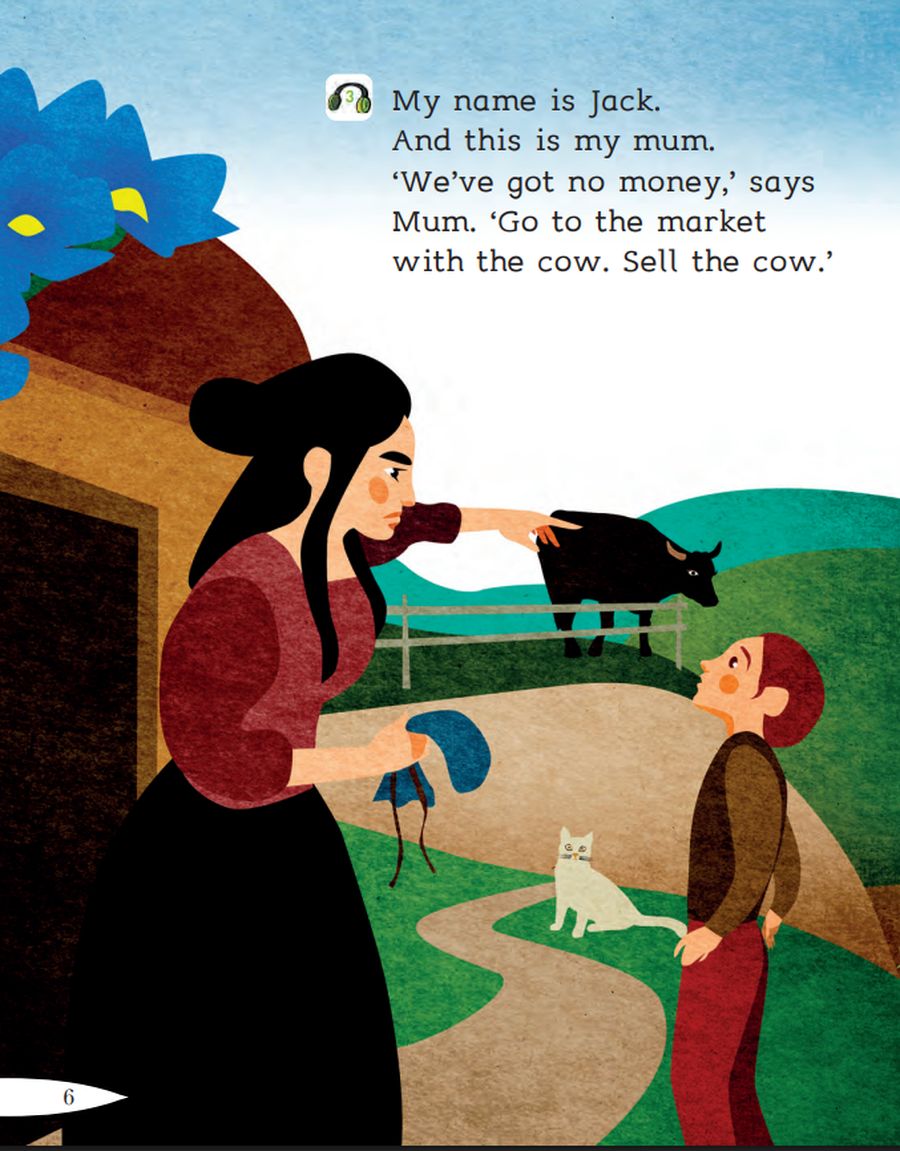 Helbling Young Readers A Jack and the Beanstalk + e-zonekids