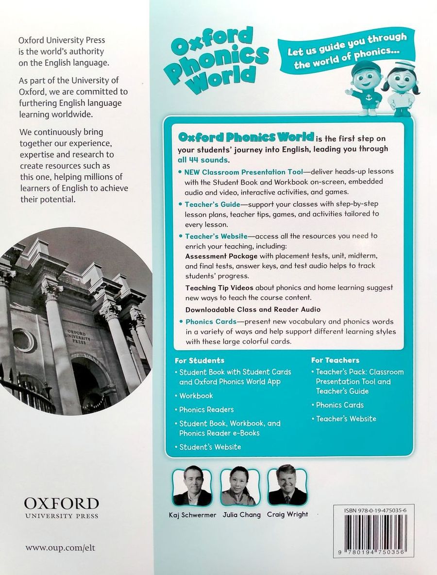 Oxford Phonics World 1 Teacher's Book with Classroom Presentation Tool