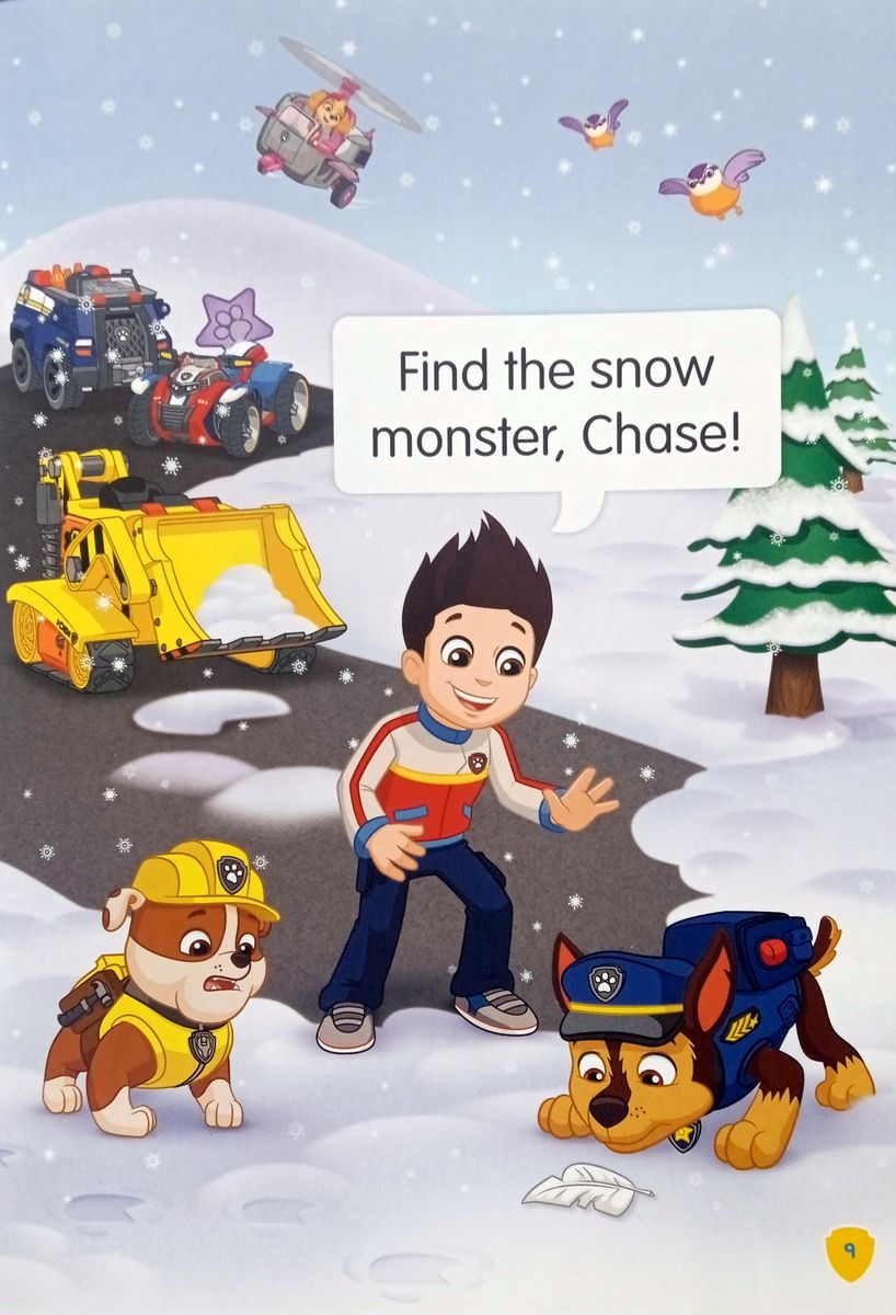 Reading Stars 2 The Snow Monster (PAW Patrol)
