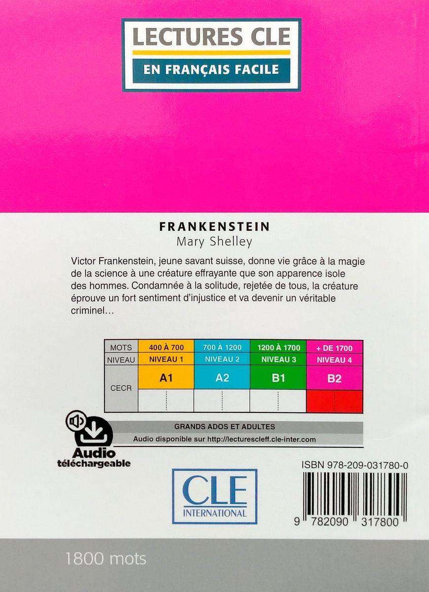 En Francais Facile 4 (B2) Frankenstein + Audio