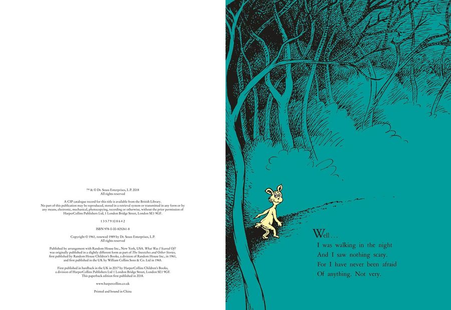 Dr. Seuss What Was I Scared of?