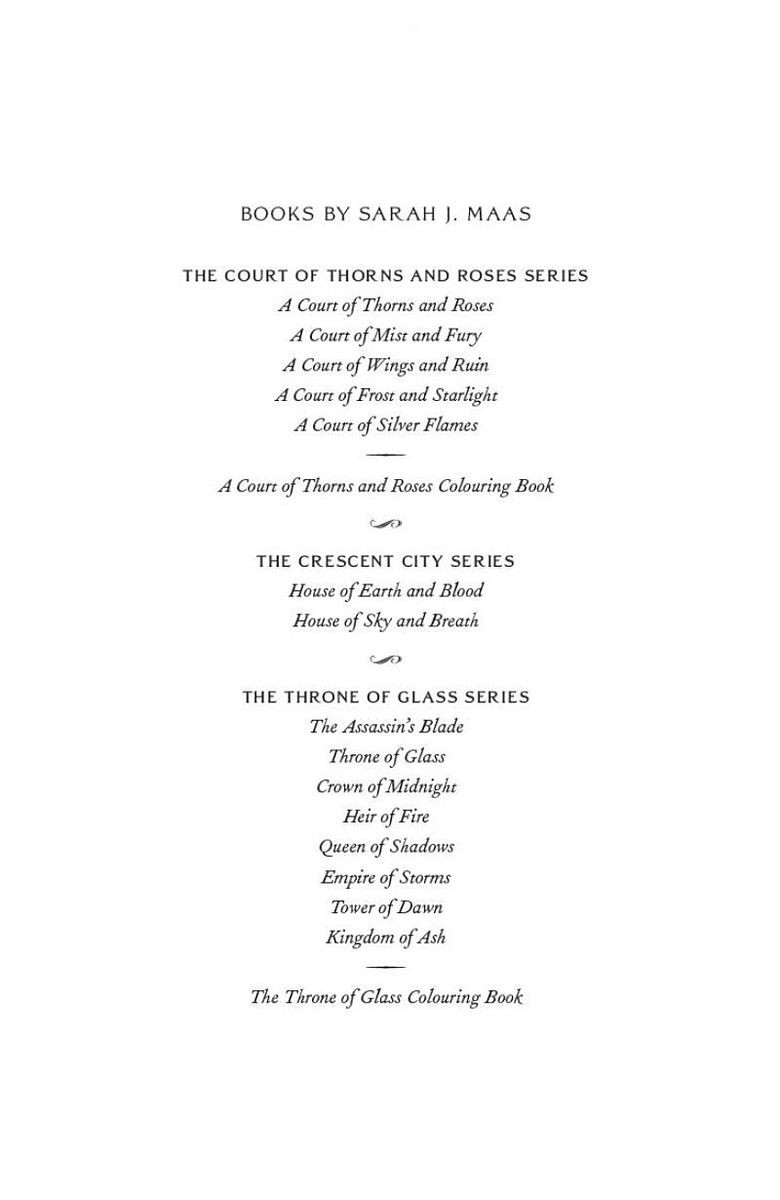 A Court of Mist and Fury book 2 in series