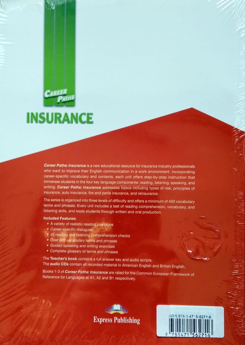 Career Paths Insurance Teacher's Guide, Student's Book with Digibook and Online Audio