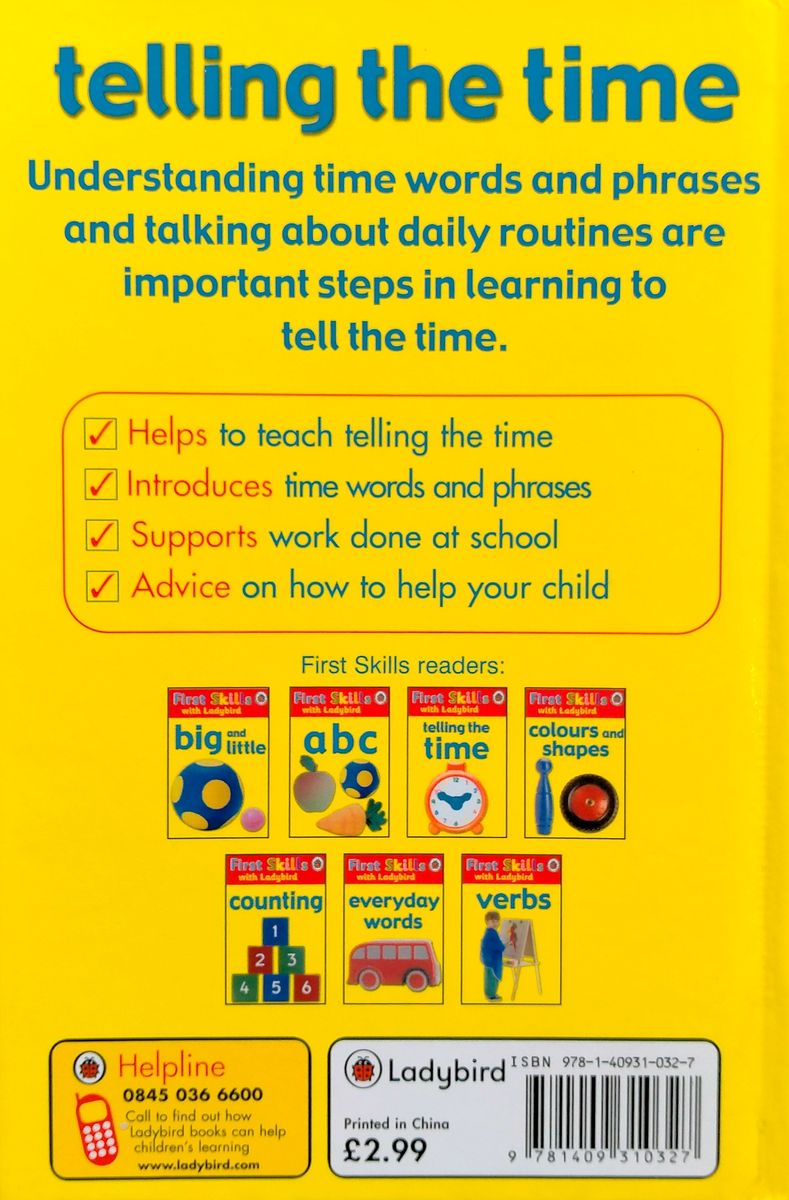 First Skills Telling the Time