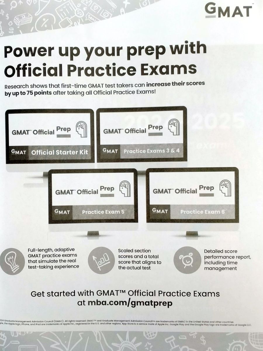 GMAT Official Guide Verbal Review 2024-2025 Book + Online Question Bank