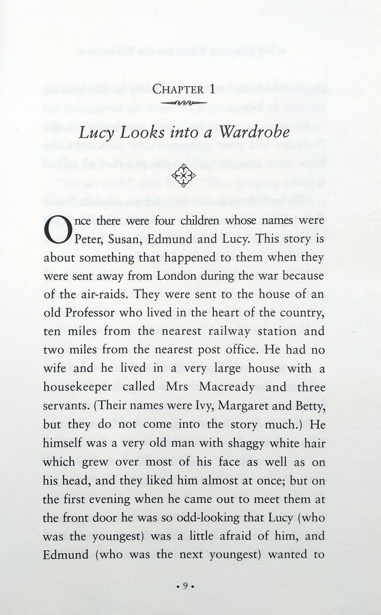 The Chronicles of Narnia Book 2 The Lion, the Witch and the Wardrobe
