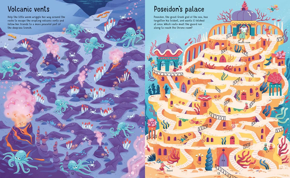 Usborne Under the Sea Mazes