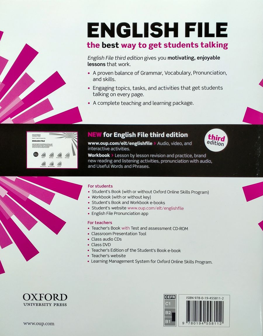 English File (3rd edition) Intermediate Plus Workbook with Key