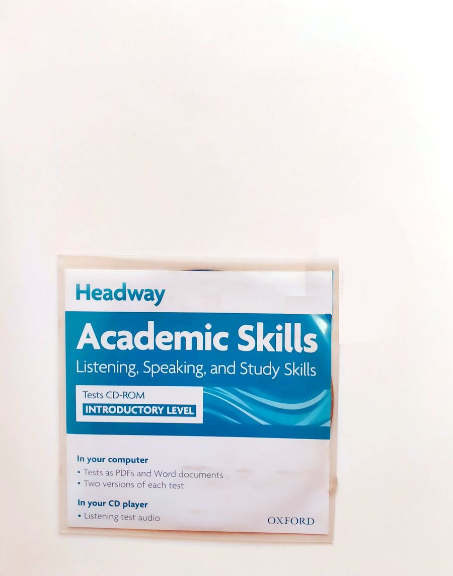 Headway Academic Skills Listening, Speaking and Study Skills  Intro Teacher's Guide with Tests CD-ROM