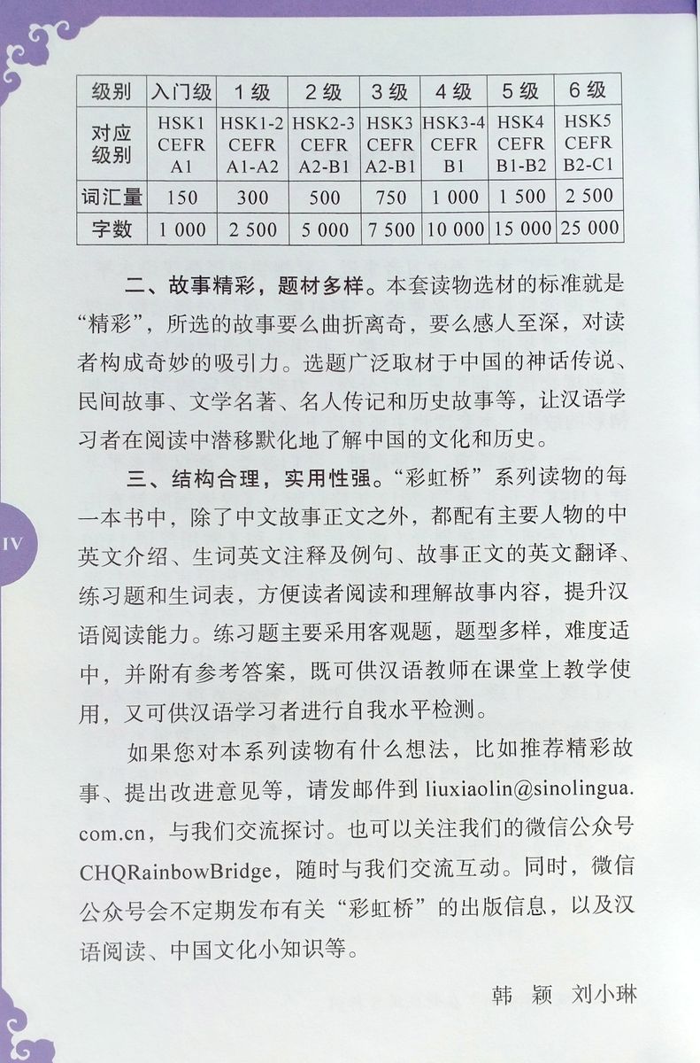 Rainbow Bridge Graded Chinese Readers Starter (150 words) Xiao He Blessing & Curse
