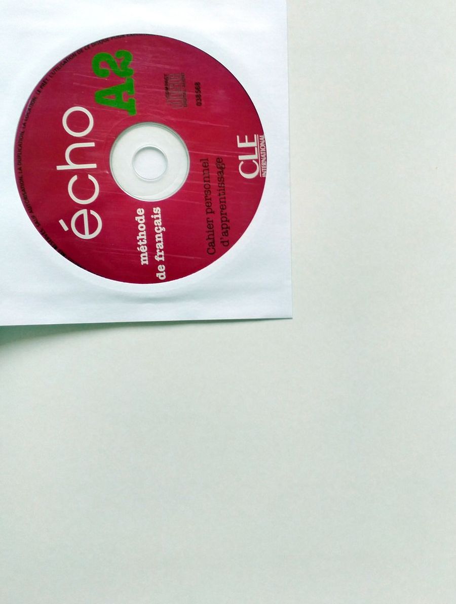 Echo Novelle edition A2 Cahier d'exercices + CD audio