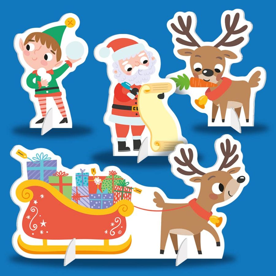 Build and Play Santa's Toy Shop
