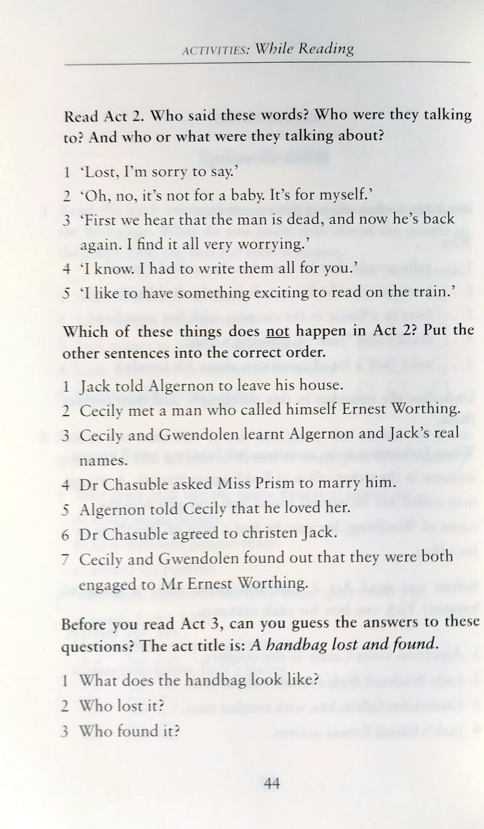 Oxford Bookworms Playscripts 2 The Importance of Being Earnest with Audio Download (access card inside)
