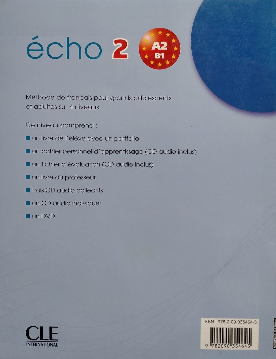 Echo 2 Fichier d'evaluation + CD