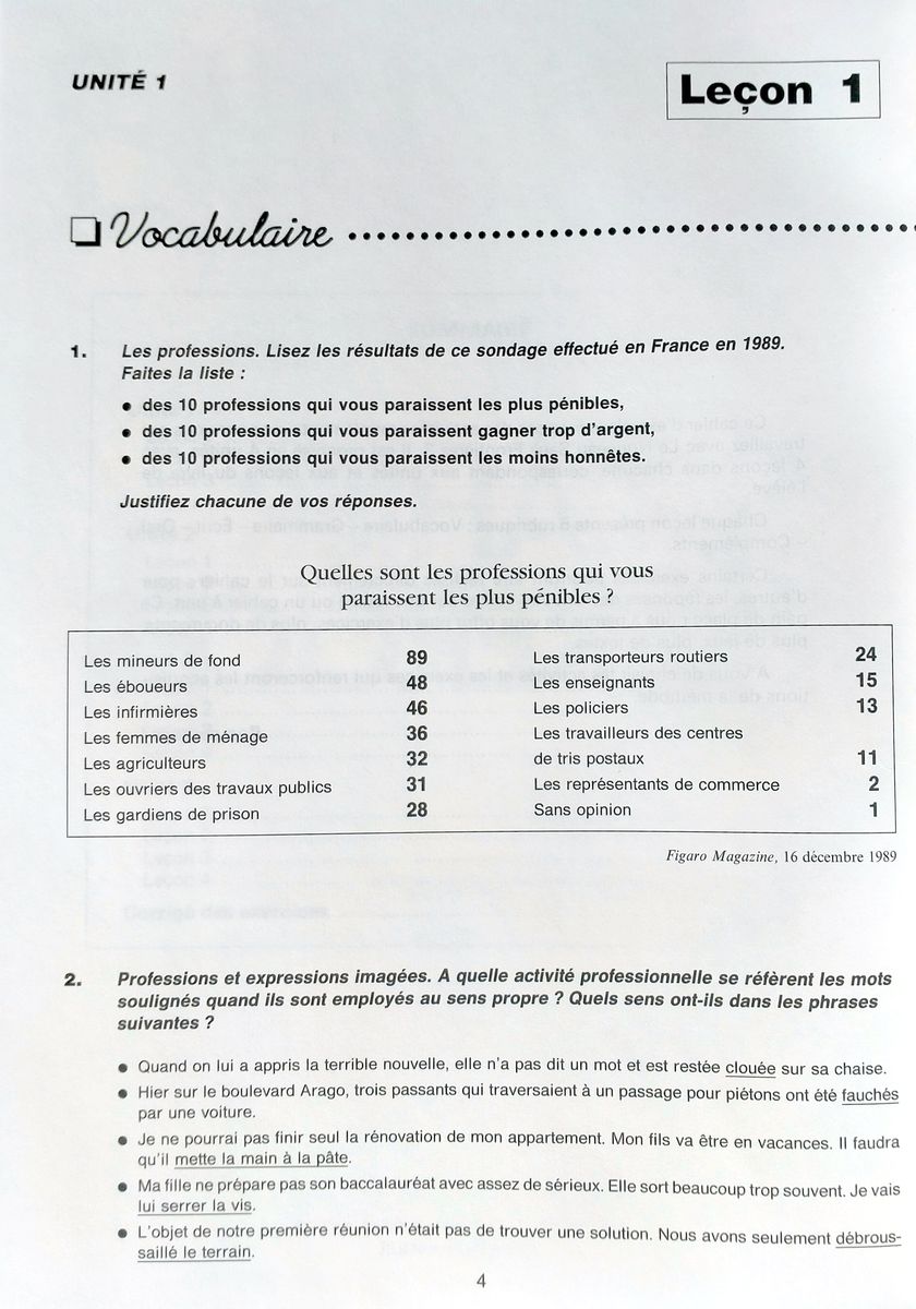 Le Nouveau Sans Frontieres 3 Cahier d'exercices