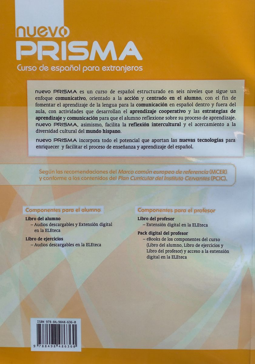 Nuevo Prisma B1 Libro del Alumno + digital