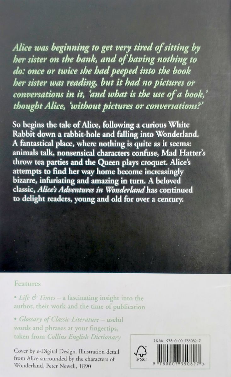 Alice's Adventures in Wonderland (Collins Classics)