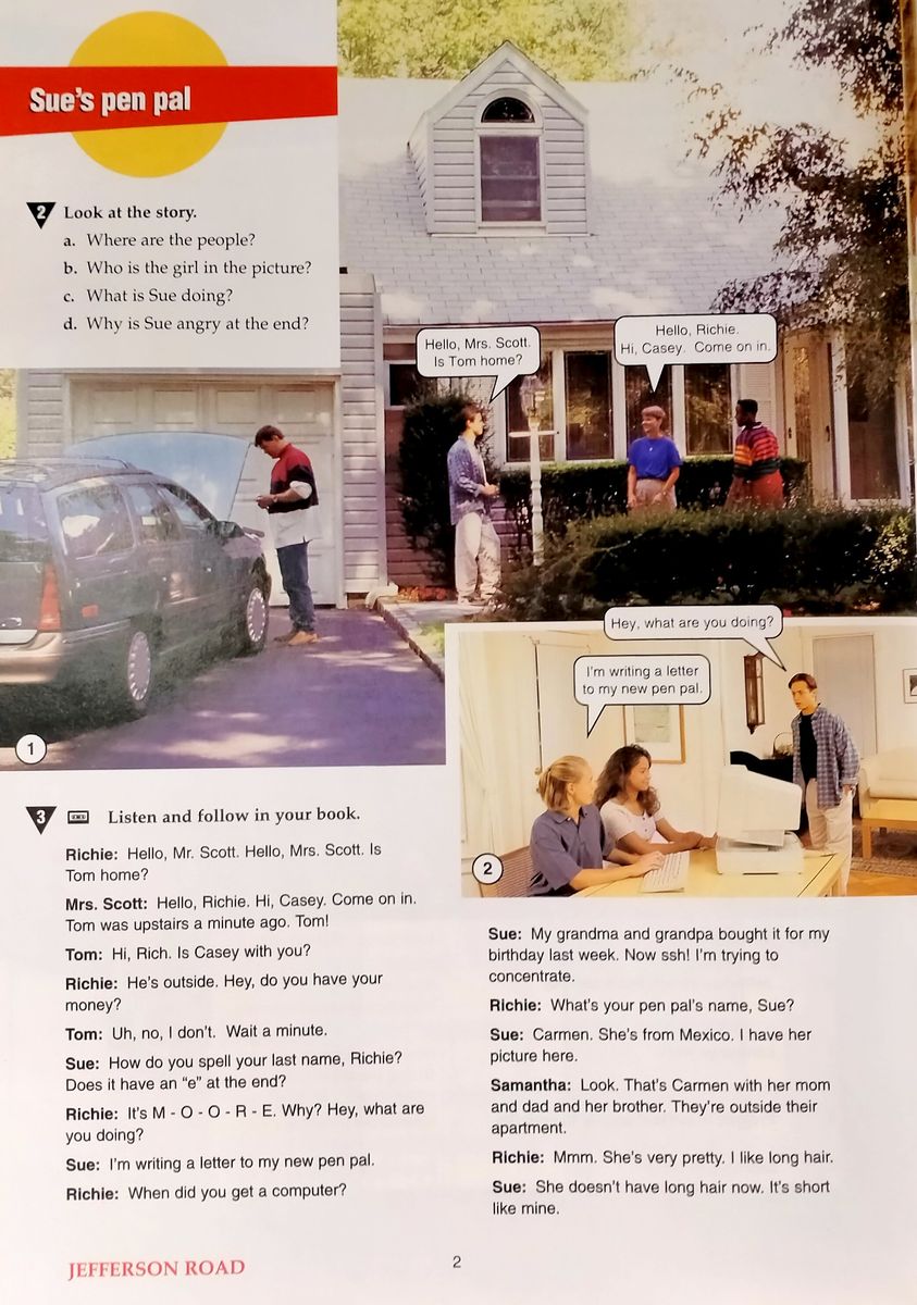 American Hotline Student Book Progress level