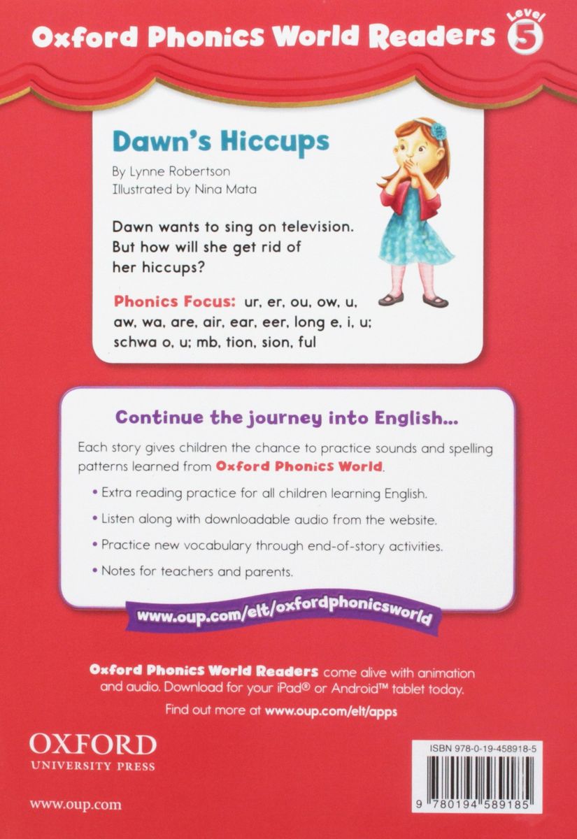Oxford Phonics World Readers 5 Dawn's Hiccups