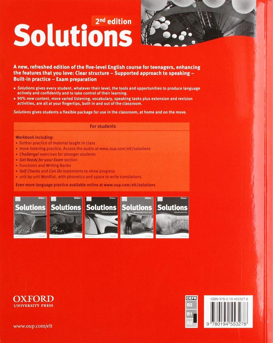 Серия книг «Solutions 2 edition» в интернет-магазине - RELOD