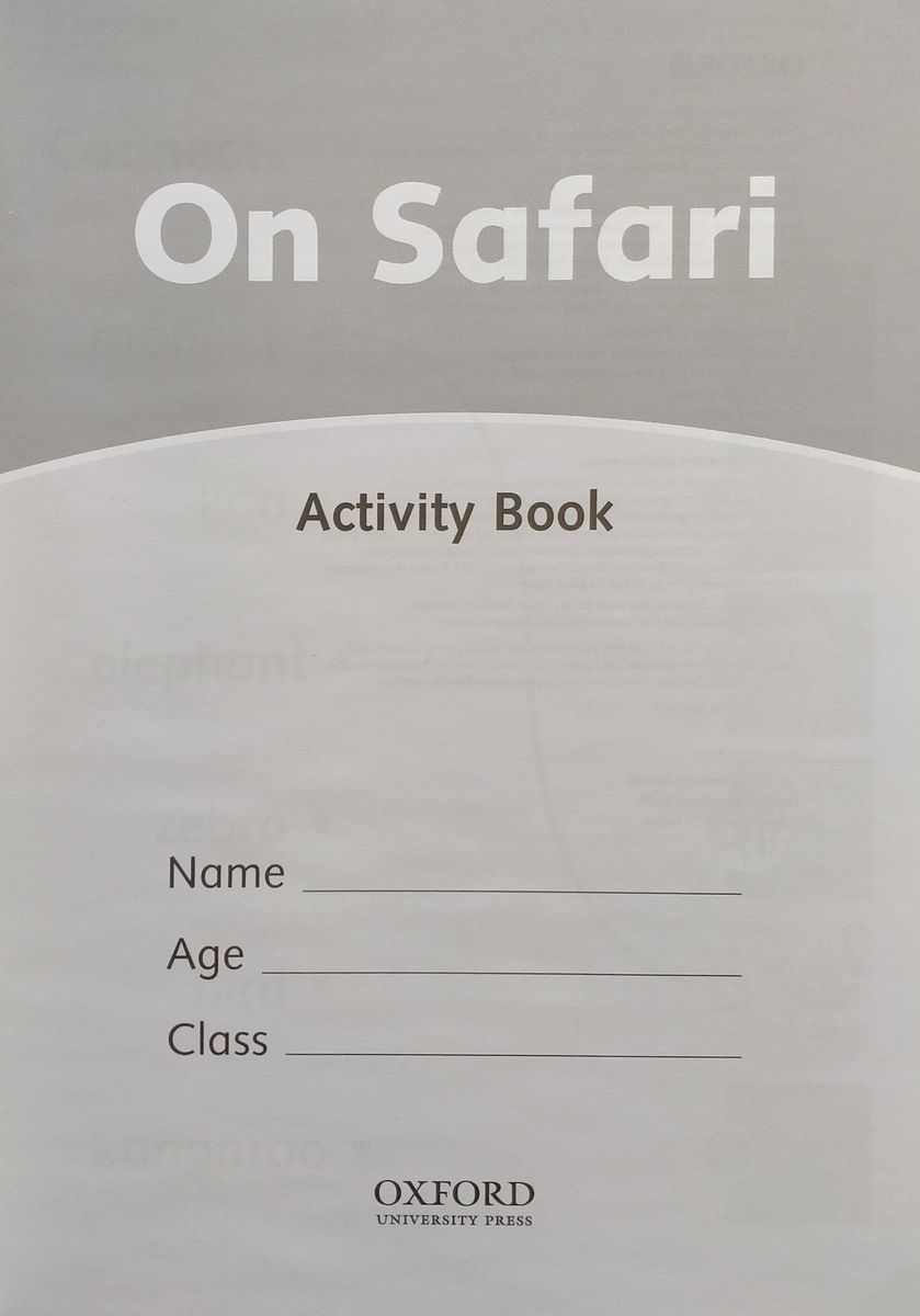 Dolphin Readers 1 On Safari Activity Book