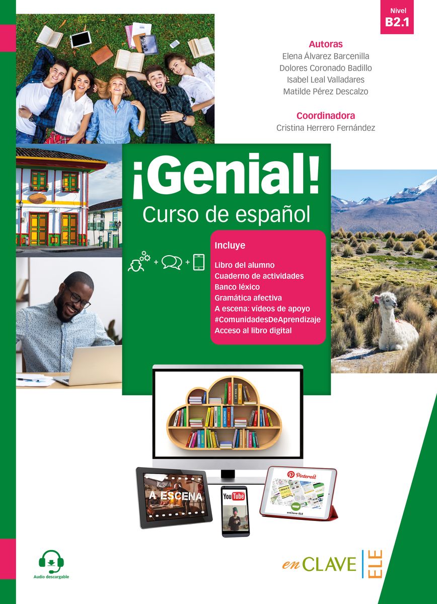 Genial! B2.1 Curso de espanol + Cuaderno + audio descargable