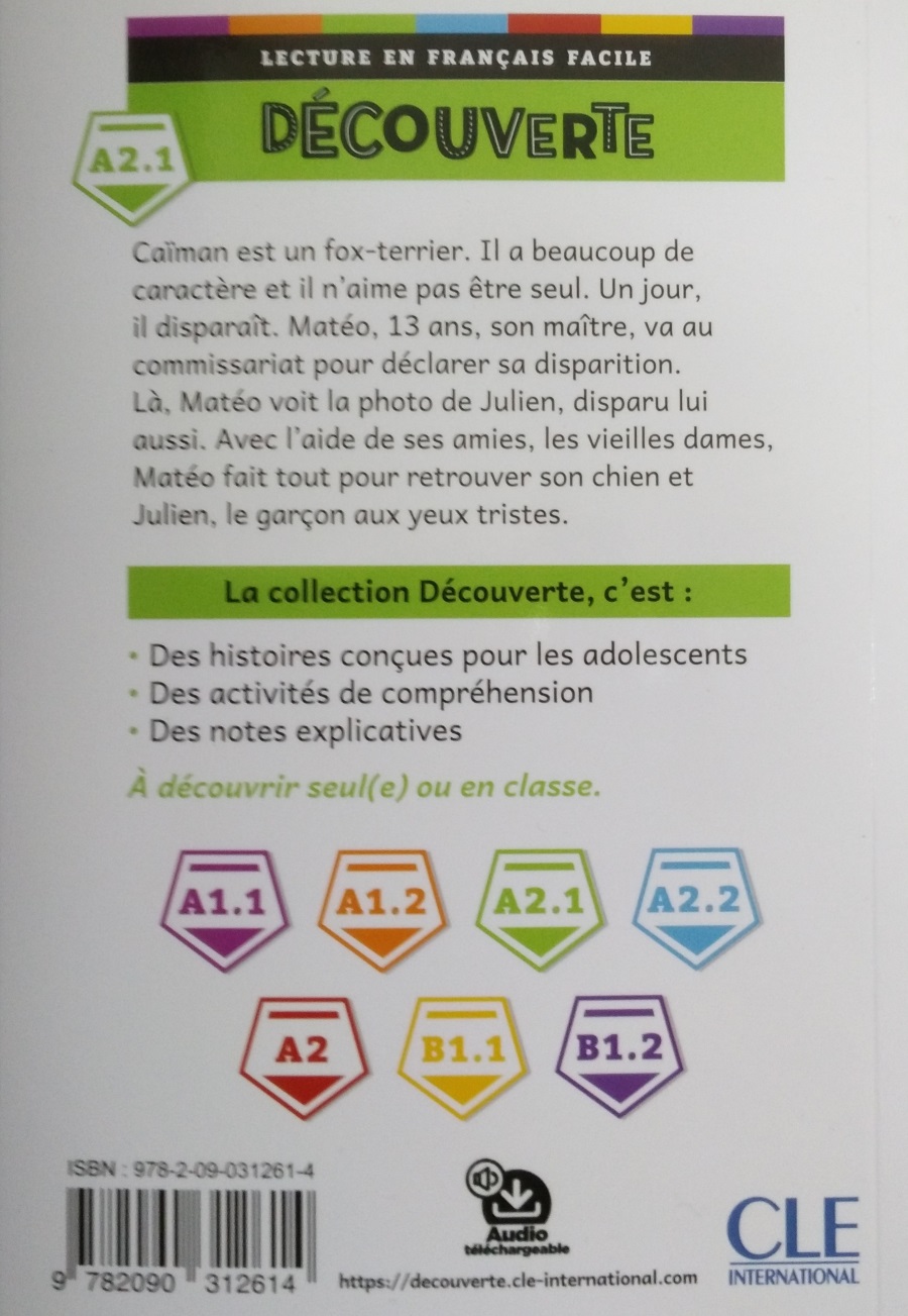 Decouverte 2 (A2.1) Avis de Recherche  + Audio telechargeable