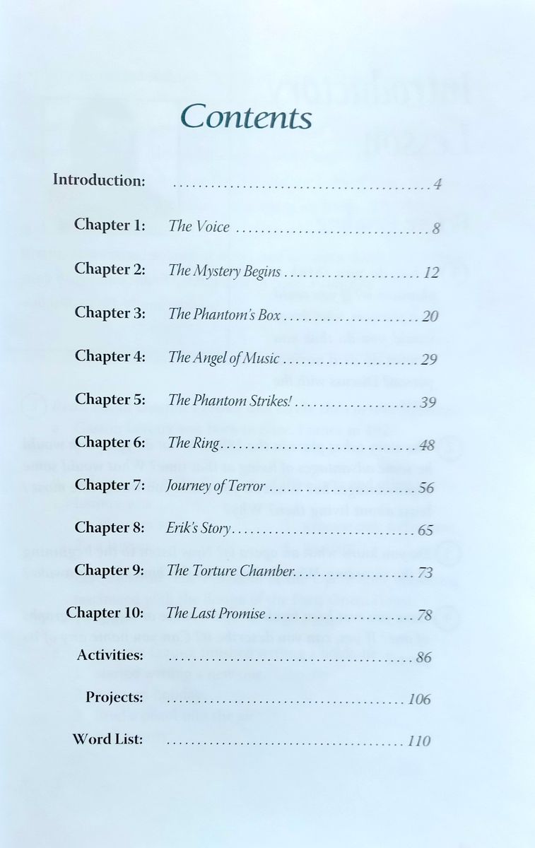 Classic Readers 5 The Phantom of the Opera Reader with Digibook