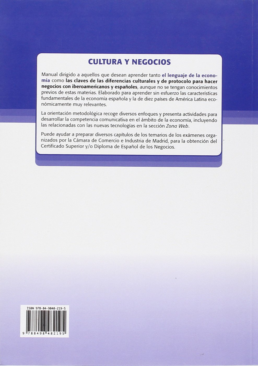 Cultura Y Negocios Libro de Claves