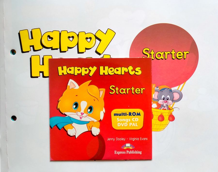 Happy Hearts  Starter Pupil's Book with Stickers, Press Outs & Multi-ROM