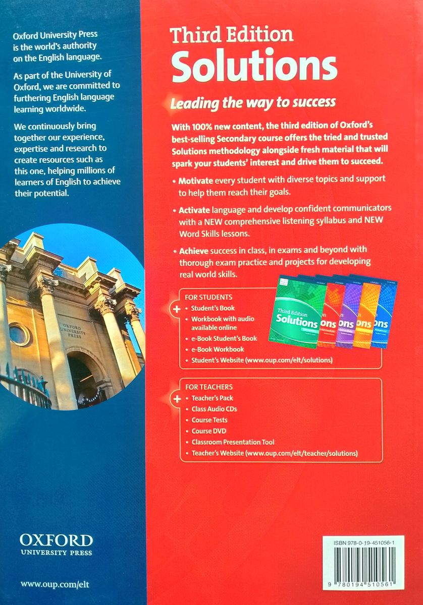 Solutions (3rd edition)  Pre-Intermediate Student's Book