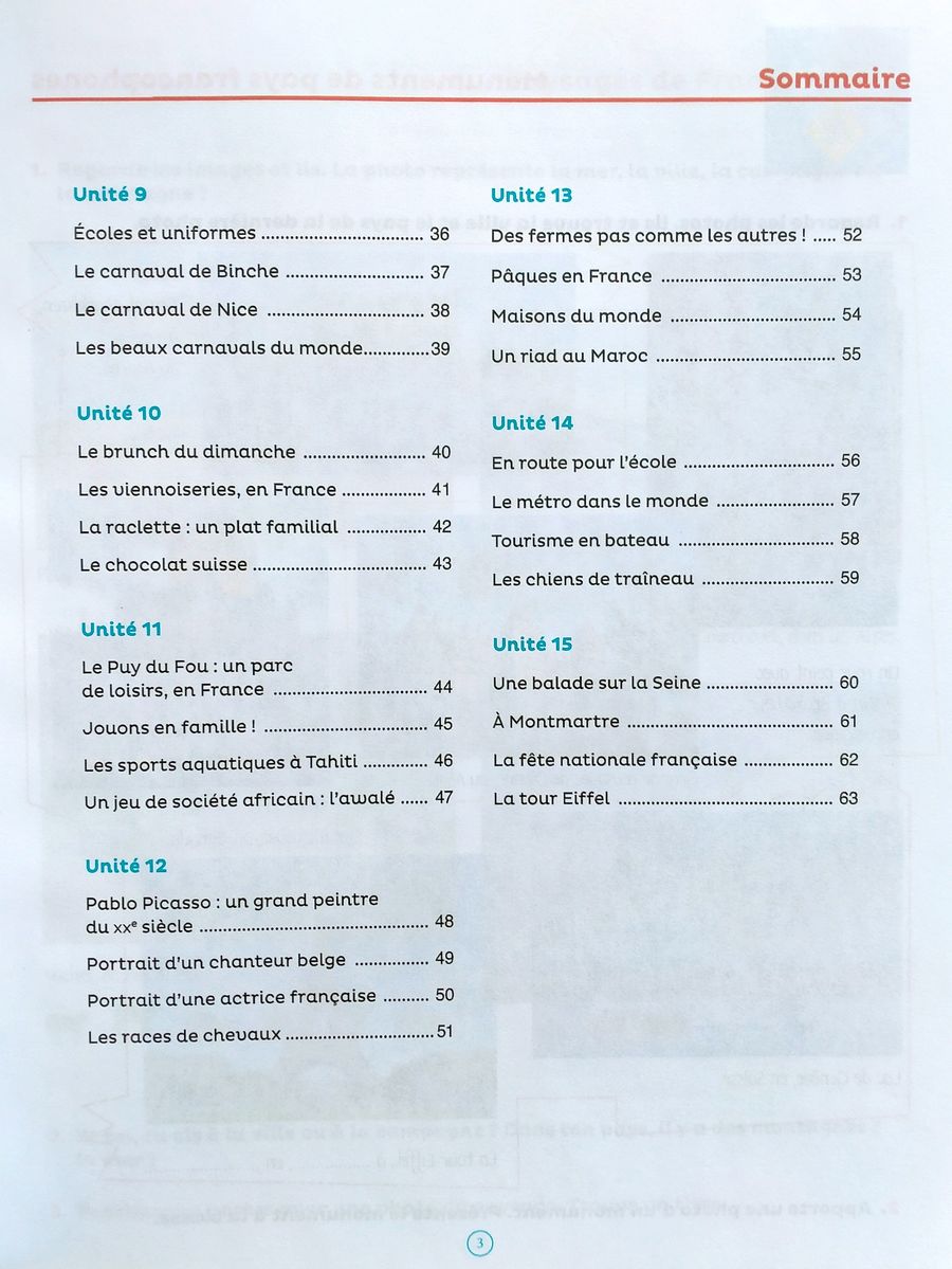 Alex et Zoe Plus 1 Cahier de Decouvertes Culturelles