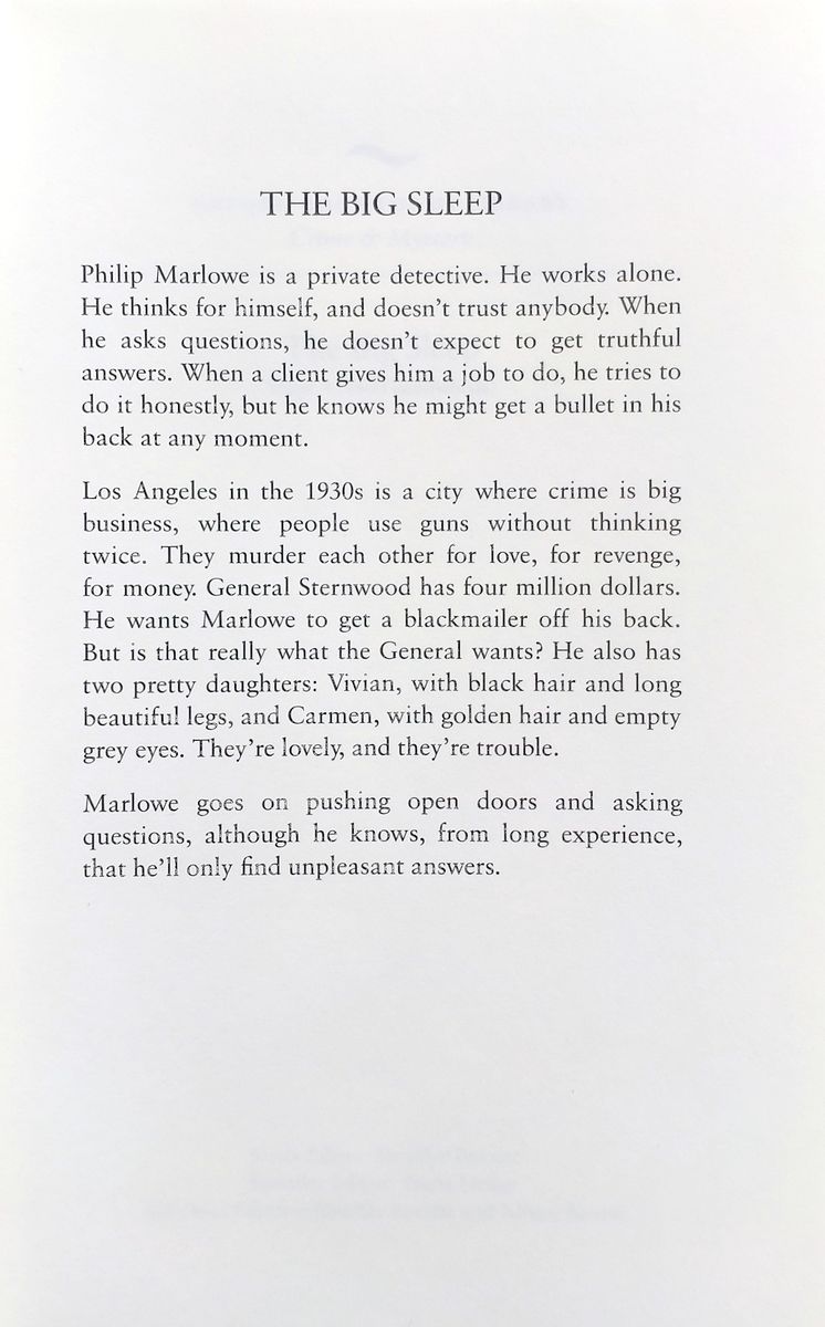 Oxford Bookworms Library 4 The Big Sleep