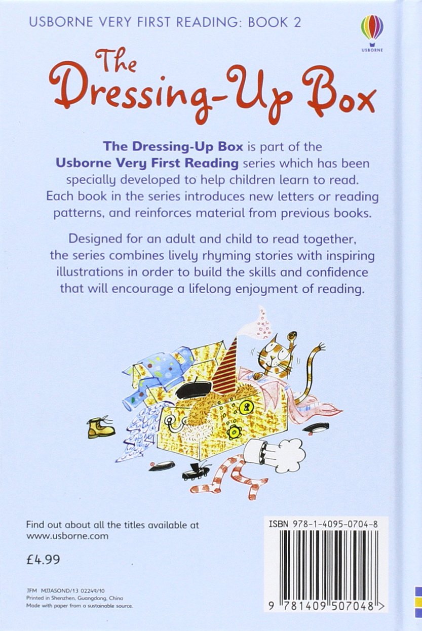 Usborne Very First Reading 2 The Dressing Up Box