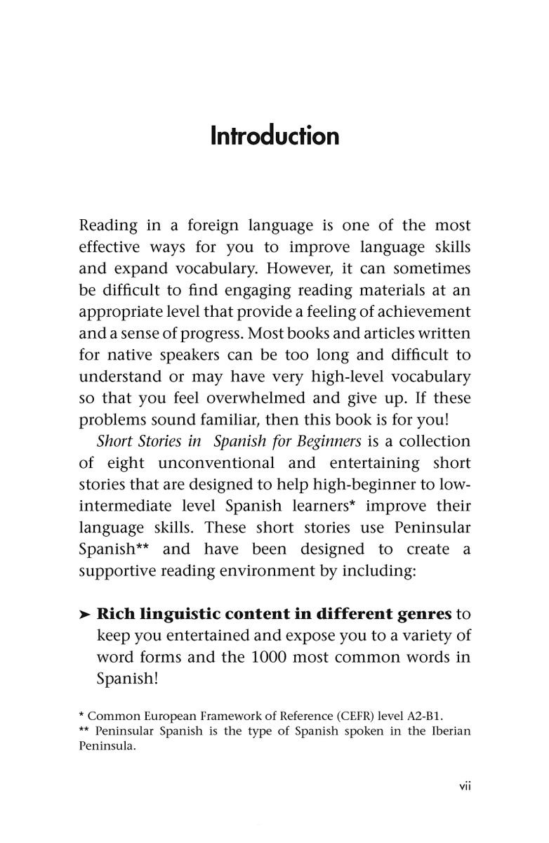 Short Stories in Spanish for Beginners