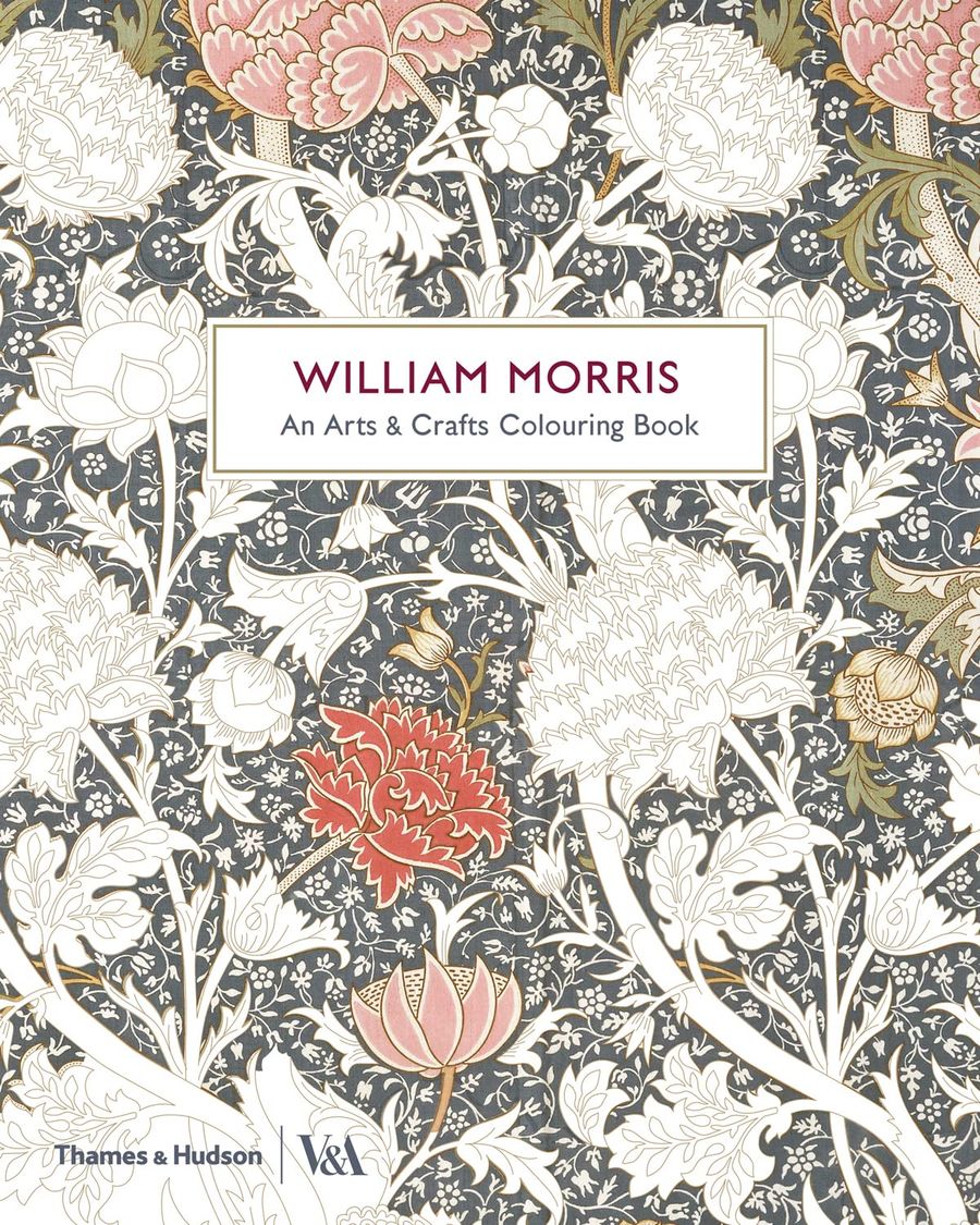 William Morris An Arts & Crafts Coloring Book (V&A Museum)