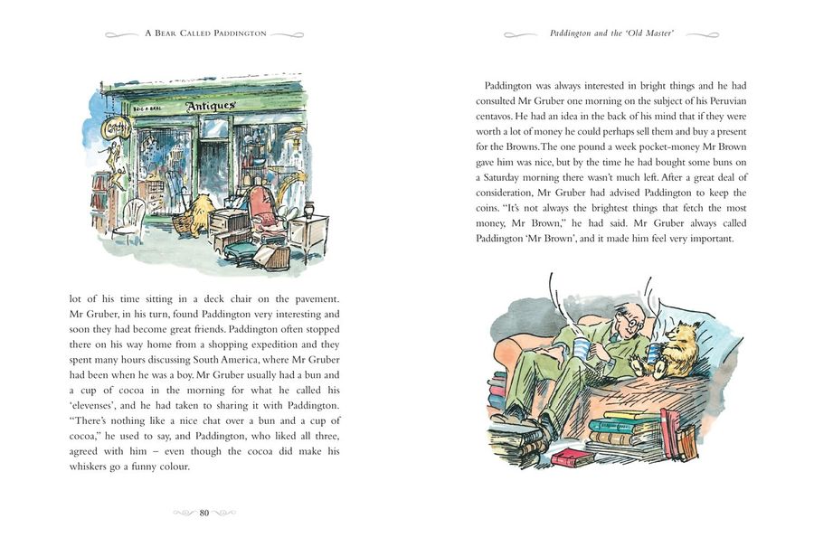 A Bear Called Paddington 65th Anniversary gift edition with colour illustrations