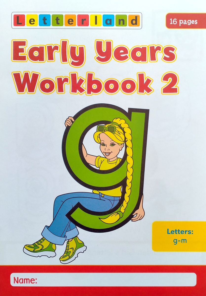 Letterland Early Years Workbooks No. 1-4
