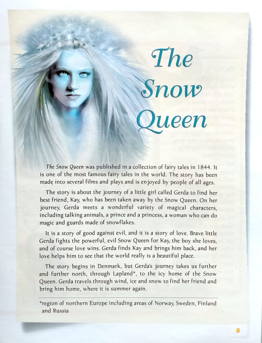 Illustrated Readers 1 The Snow Queen with Multi-ROM and Application