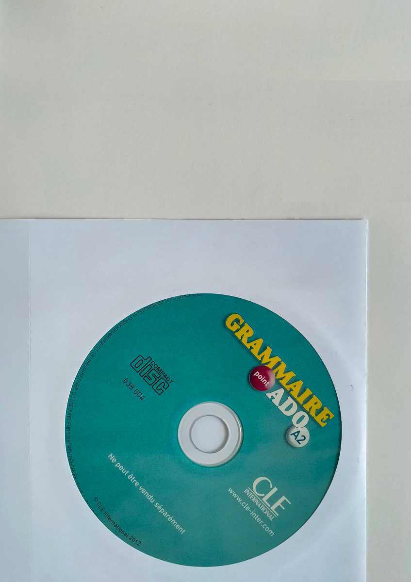 Grammaire Point Ado A2 livre + CD