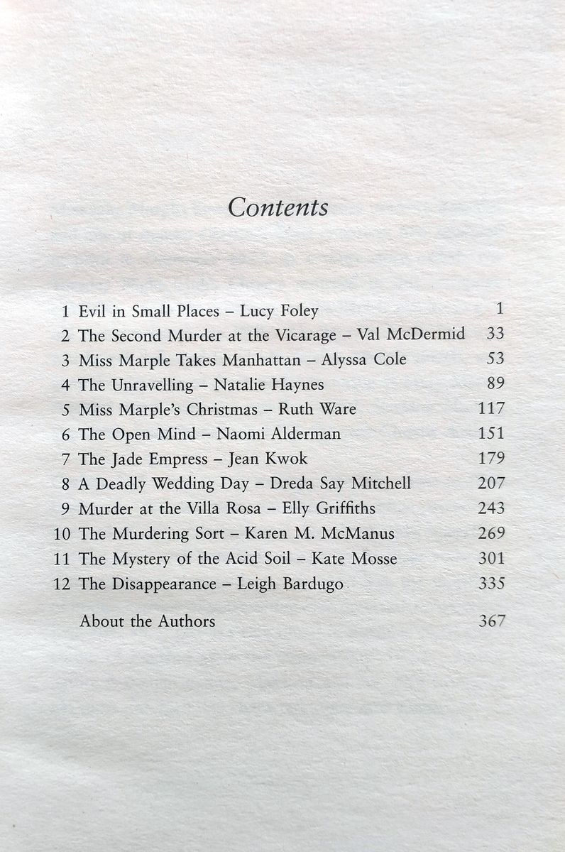 Marple Twelve New Stories