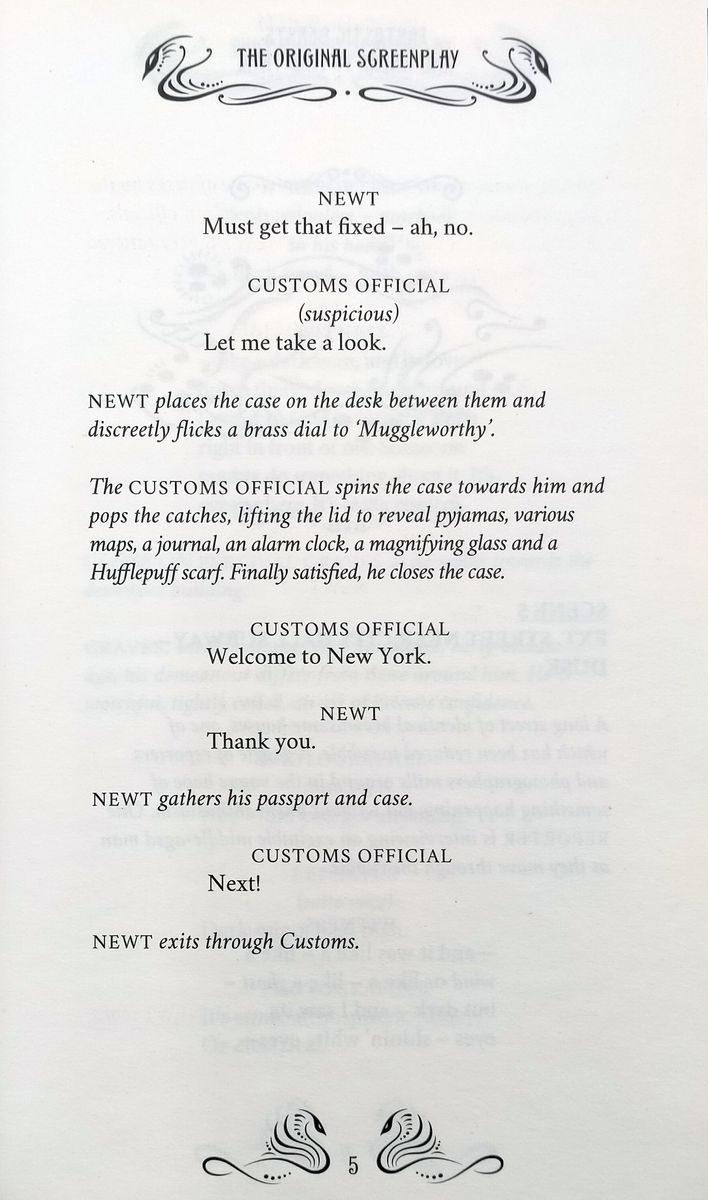 Fantastic Beasts and Where to Find Them The Original Screenplay Hardback