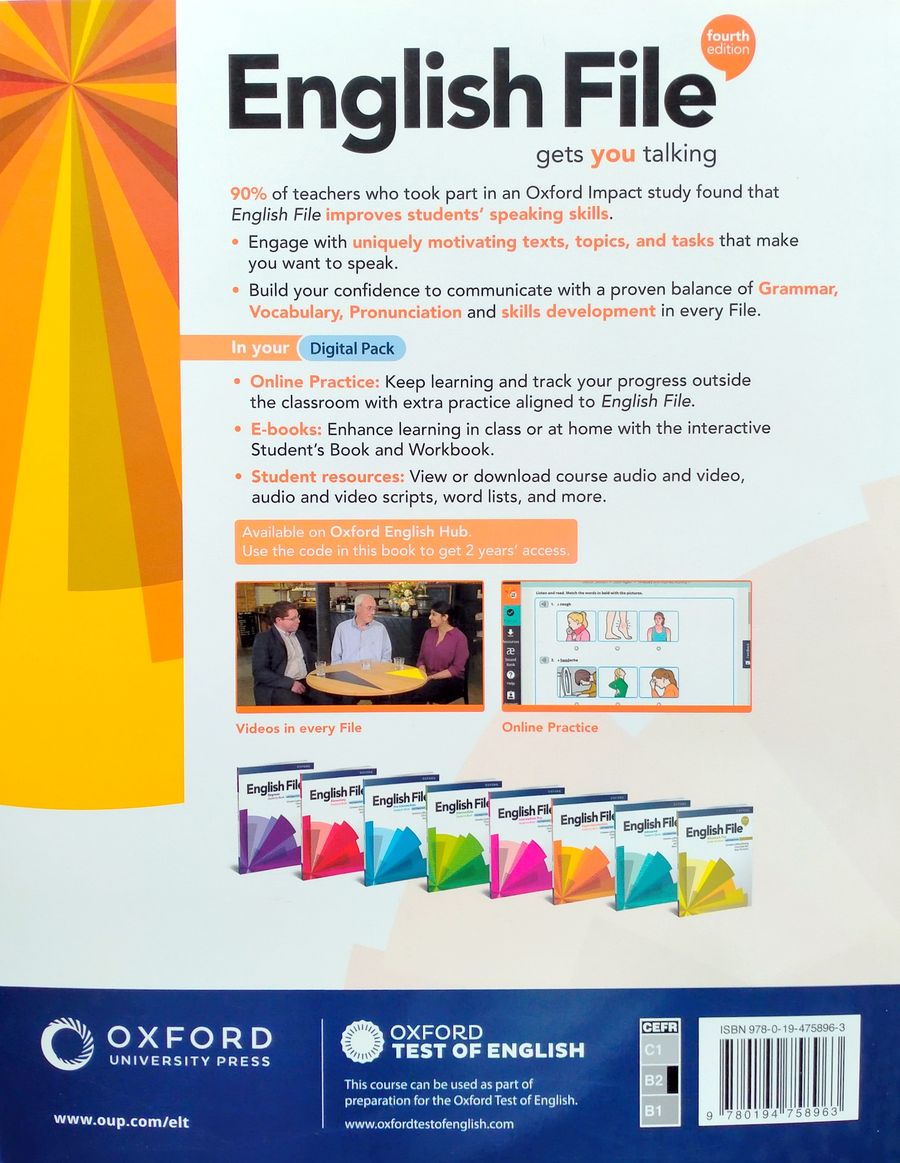 English File (4th edition) Upper-Intermediate Student's Book with Digital Pack