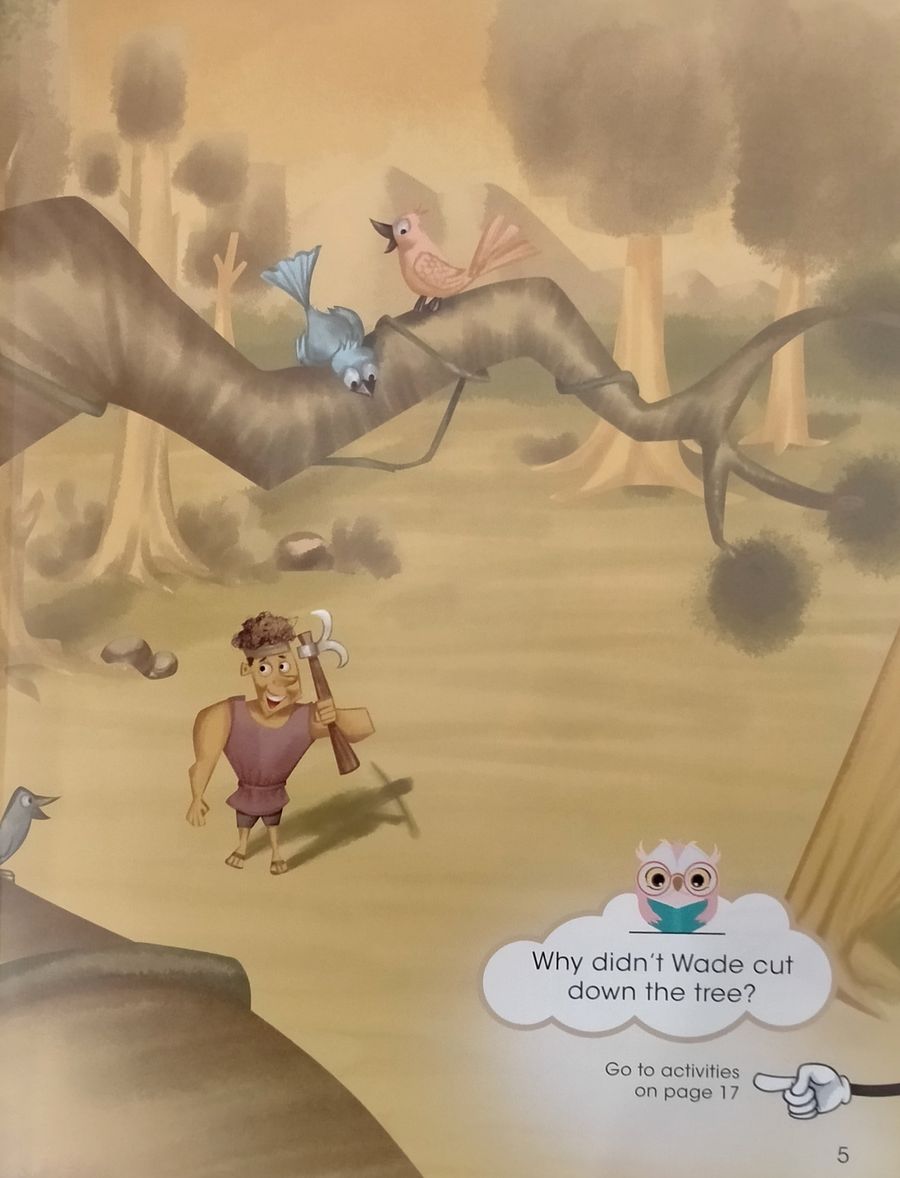 Short Tales 5 The Woodcutter and the Lion Student's Book with Digibook